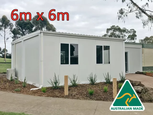 Portable Modular House Container Building Home Cabin Granny Flat Office Shed