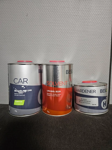 Vernis Auto BesaGlass Anti-rayures Bernardo Ecenarro, 0,87 L, Pour Alfa Romeo - Neuf, Jamais Ouvert