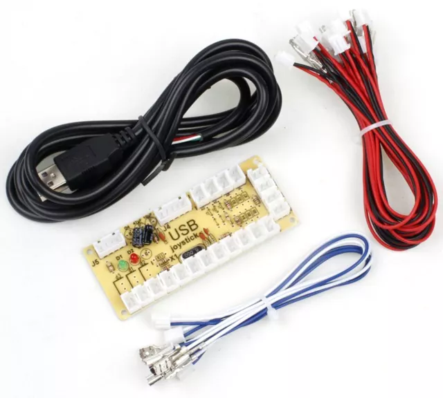 Zero Delay USB PC to Joystick Encoder for Sanwa, MAME & Raspberry Pi RetroPie