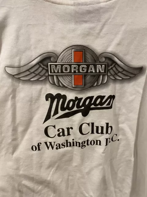 Hombre Morgan Car Club Washington Dc Polo Talla Xl Coche Vintage Mog 1932