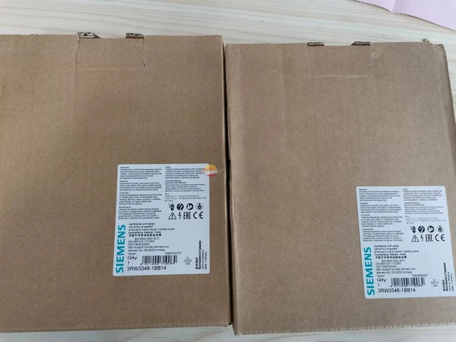 NEW SIEMENS 3RW3046-1BB14 SIRIUS Soft Starter S3 80 A, 45 KW 3RW30461BB14