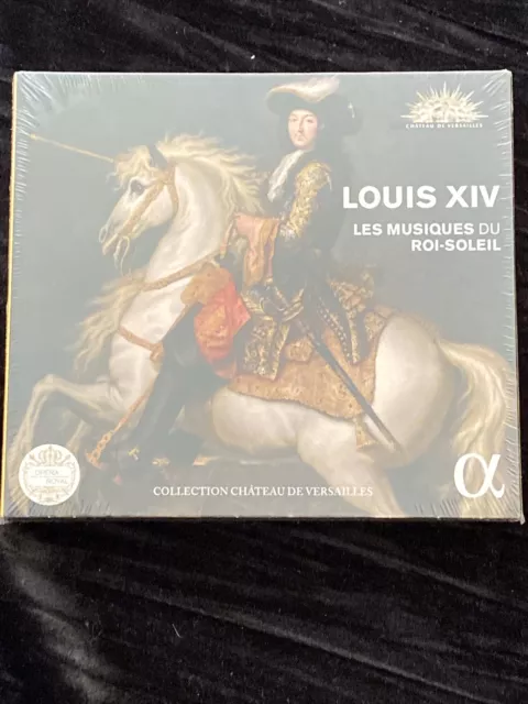 Louis XIV Les Musiques Du Roi Soleil CD Collection Chateau de Versailles