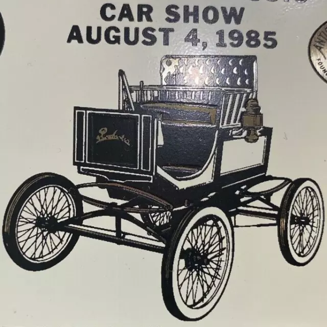 1985 GENESEE VALLEY Antique Classic Car Show AACA 1901 Rochester Steam