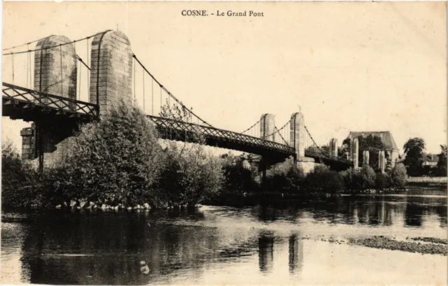 CPA COSNE - Le Grand Pont (293062)
