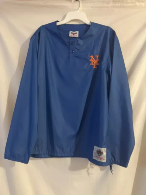 Swingster MLB Diamond Series NY Mets Vintage Blue Thin Shirt Top Sz L