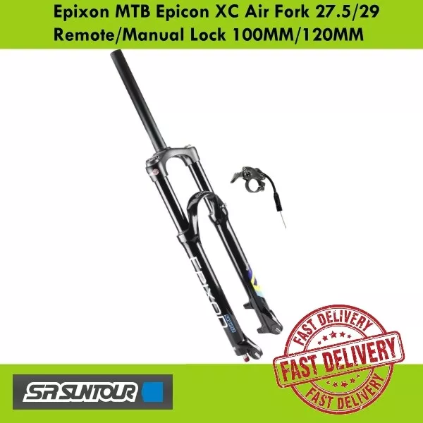 Suntour Epixon MTB Epicon XC Air Fork 27.5/29 Remote Lock 100MM/120MM