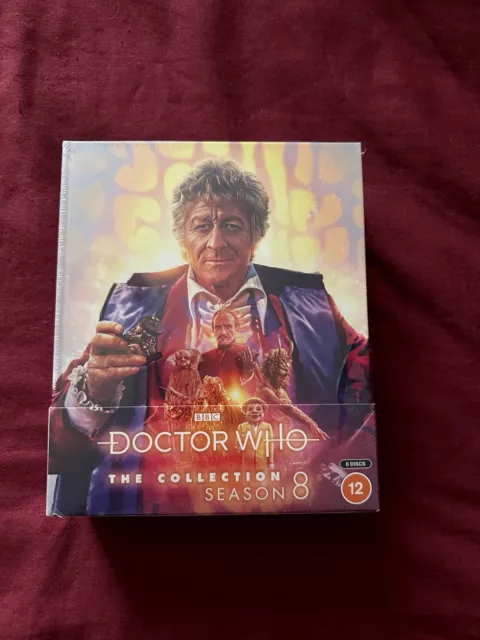 Doctor Who The Collection Season 8 Blu Ray Limited Edition Packaging New Sealed