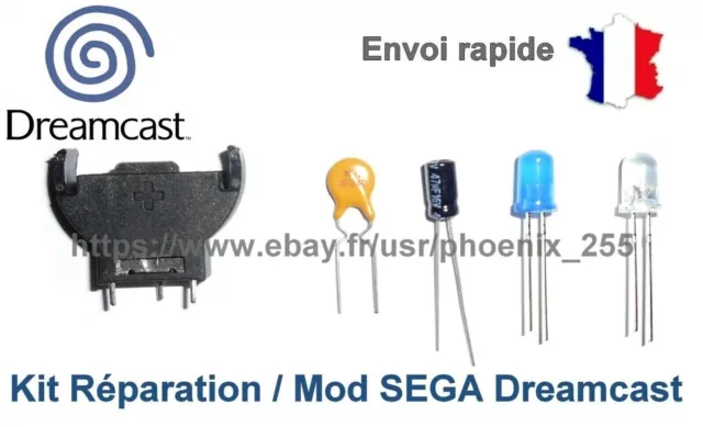 Kit De Condensateurs De Rechange Pour Nintendo SNES PAL (modèles SNSP-CPU-01 & 02) - Neuf