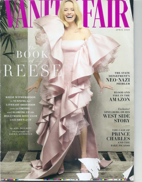 VANITY FAIR MAGAZINE - APRIL 2020 - REESE WITHERSPOON, DJs, PRINCE CHARLES