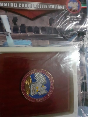 Crest Reparto volo Polizia di Stato fascicolo Fabbri Editori 