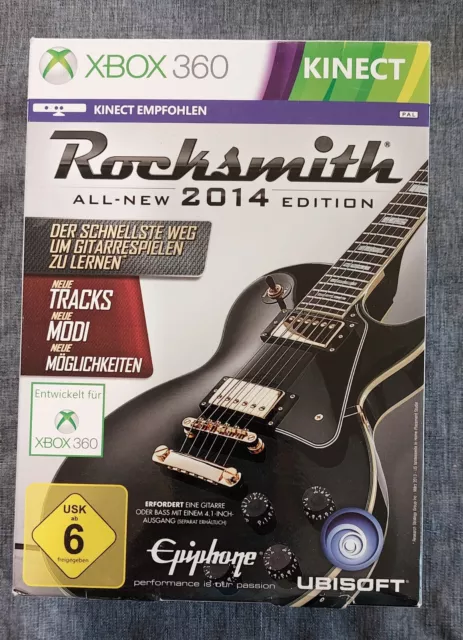 Rocksmith 2014 (Microsoft Xbox 360, 2013) mit Real Tone Kabel