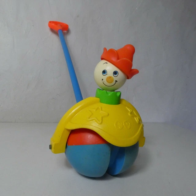 Ancien jouet papillon mécanique en boîte d'origine Nomura Toys tôle