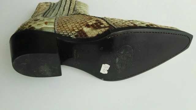 STIVALE TEXANO SONORA Vero Pitone EUR 290,00 PicClick IT