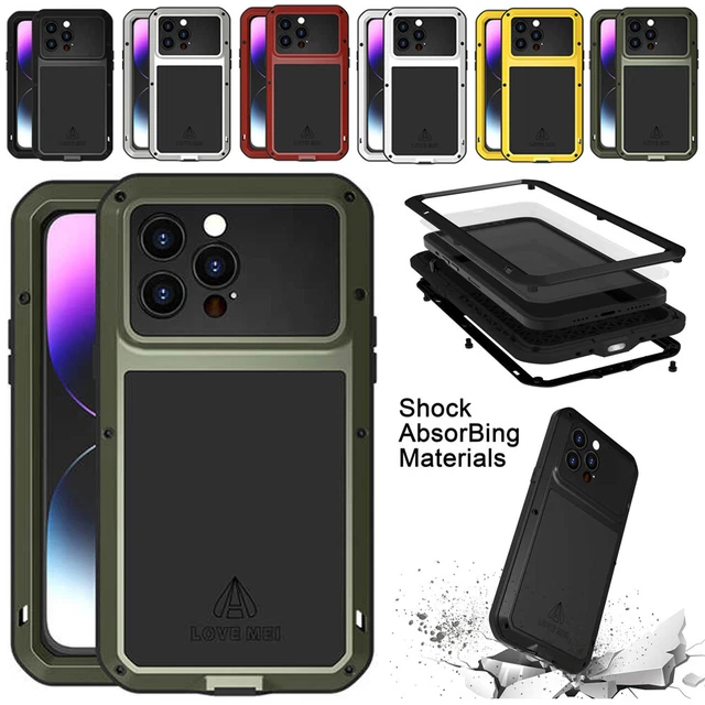 Life Waterproof Shockproof Case Cover Screen Film For iPhone 14 Pro Max 14 Plus