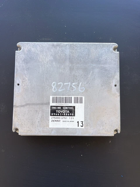 2004 TOYOTA HIGHLANDER 2.4 ECU 89661-48690 ECM PCM Engine Computer ...