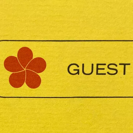 Vintage 1966 Mauna Kea Beach Hotel Island Kamuela Hawaii Guest Mailing Service