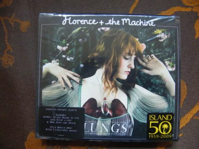 2 CD FLORENCE + THE MACHINE - Lungs / LIMITED EDITION , DIGIPACK (2009) UK NEUF