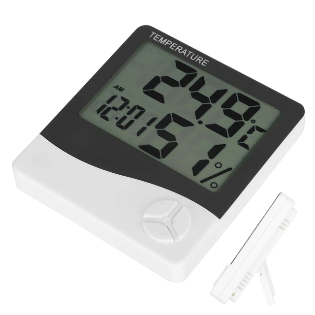 Indoor Digital Thermometer Raum Desktop Temperatur Messgert Feuchtigkeit Meter