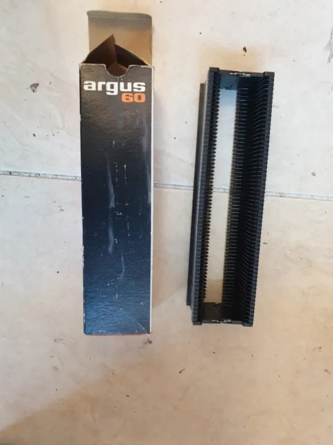 Argus 60 Slide Magazine 35mm with black  Box in good condition