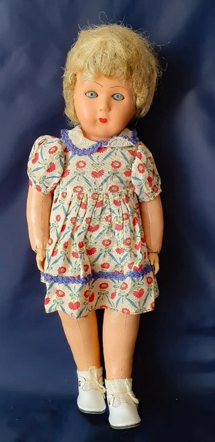 Poupée 1900 Avec Tête En Porcelaine Et Corps En Carton Bouilli En L H5336 214020