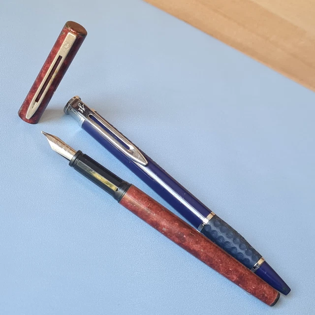 Lot De 11 Stylos Bille De Marque (Waterman, Parker, Sheaffer, Reynolds) - Occasion