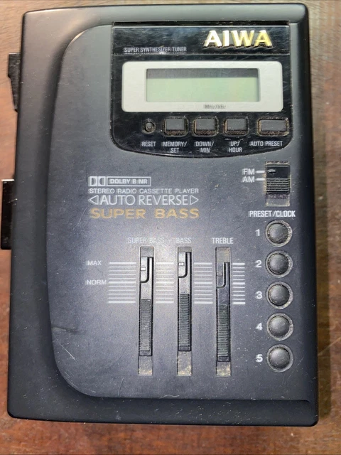 Baladeur cassette auto-reverse Aiwa - Photo, audio & vidéo