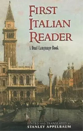 Stanley Appelbaum First Italian Reader (Poche) Dover Dual Language Italian