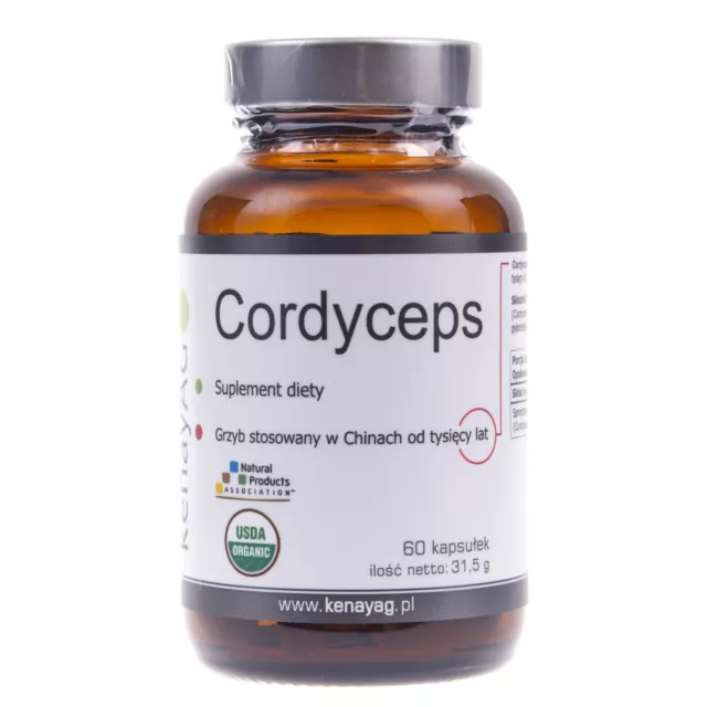 Kenay Cordyceps 525 mg, 60 capsule