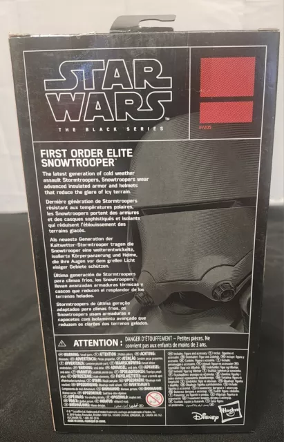 Star Wars Black Series First Order Elite Snowtrooper New Sealed 2
