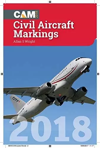 Civil Aircraft Markings 2018 by Wright, Allan Book The Cheap Fast Free Post