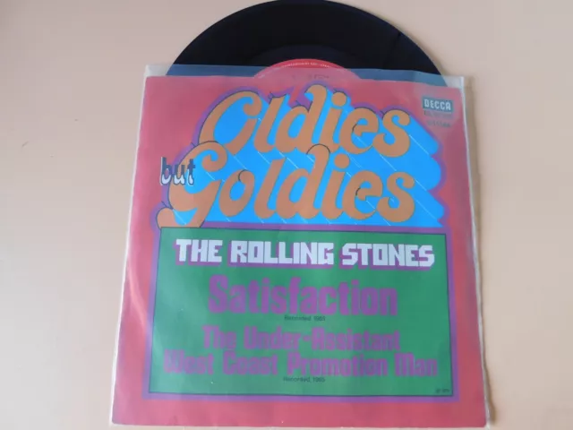 The Rolling Stones - Satisfaction - Vinyl 7" Single