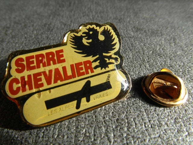 Pin's Rare – Serre Chevalier, Club D'Escalade & Montagne – Sports D'Hiver, Hautes Alpes (Neuf)