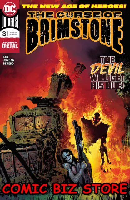 Curse Of Brimstone #3 (2018) 1St Printing Dark Nights Metal Tie-In Dc Universe