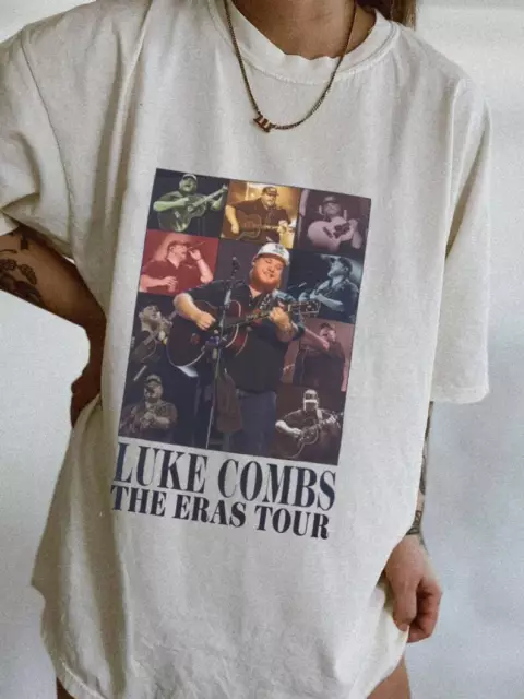 Luke Combs 2024 Tour Growing Up and Getting Old T-Shirt, Luke Combs Merch