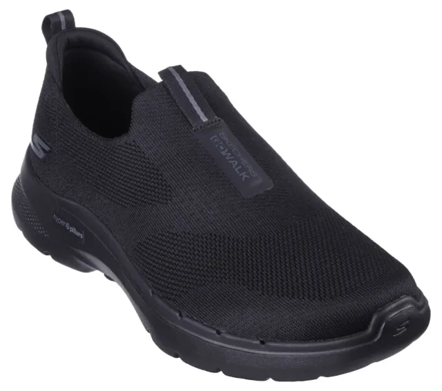 Skechers Men's GO WALK 6 Slip on Sneaker Lightweight & Comfortable Medium Size