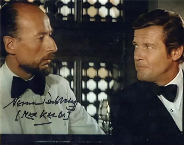 Vernon Dobtcheff Autograph - James Bond - Signed 10x8 Photo - AFTAL
