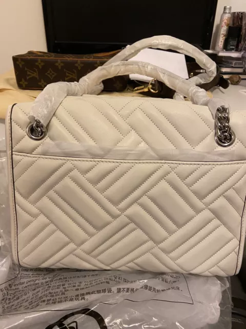 MICHAEL KORS KATHY Large Quilted Leather Satchel 35F8SY8S3T 189.99 PicClick UK