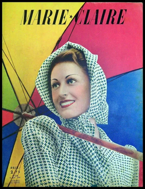 Patron De Couture Ancien Marie Claire Pour Robe POP - Tailles 40 à 48, Deux Versions