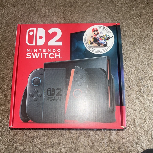NINTENDO SWITCH 2 Console + Mario Kart World Bundle NIB (Free shipping ...