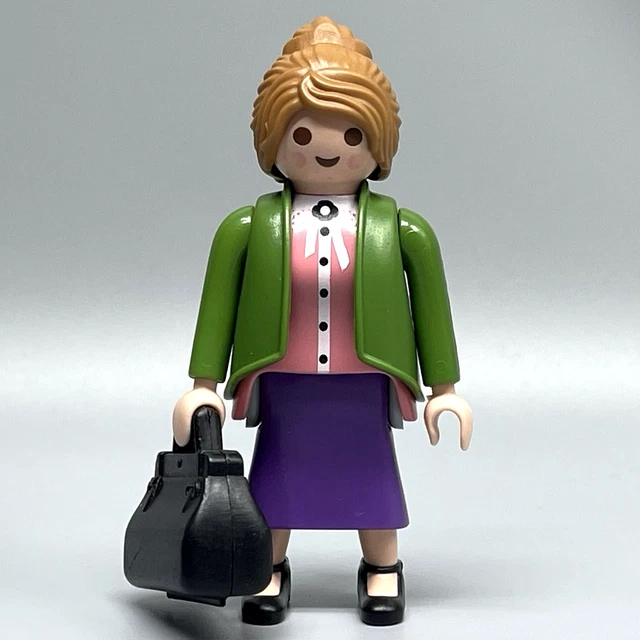 PLAYMOBIL MAESTRA EMPRESARIA Madre Mujer Adulta Figura Mujer