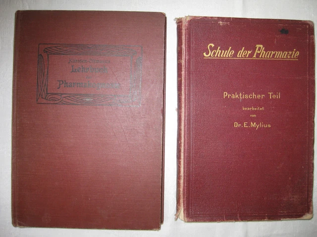 Schule der Pharmazie Lehrbuch der Pharmakognosie 2 Bücher