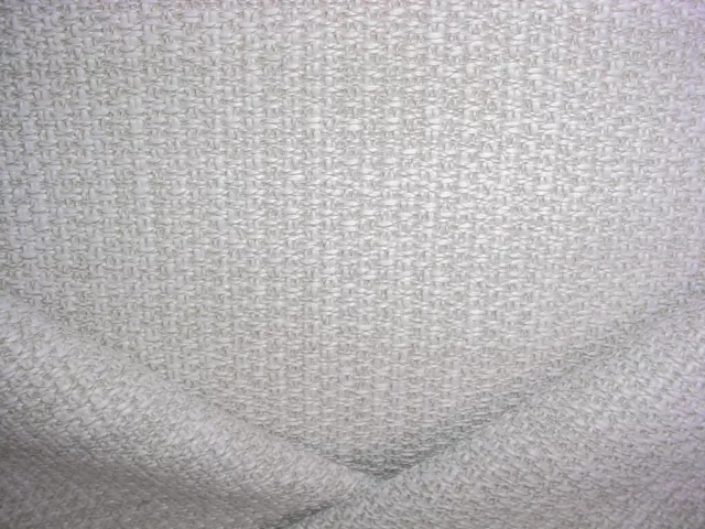 5-7/8Y Romo Zinc Alabaster Greige Textured Tweed Weave Upholstery Fabric