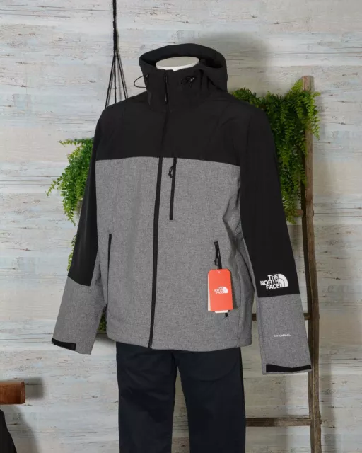 Giacca FELPA uomo The North Face CON CAPPUCCIO APEX BIONIC T93RYTDYY Medium Gray