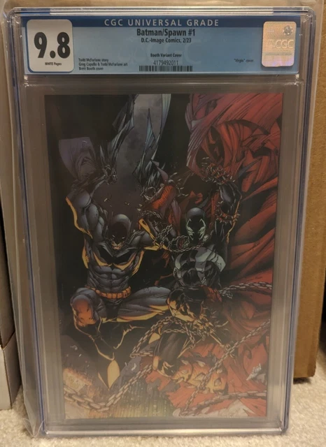 Batman Spawn #1 2022 variant cover (M) 1:50 Booth variant cgc 9.8