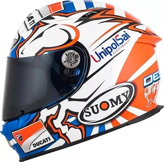 Casco Integral SUOMY Sr Sport Dovizioso Gp Réplica Ducati Tamaño S