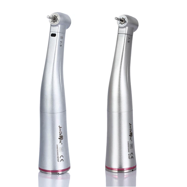 NSK Style Dental 1:5 Fiber Optic increase Contra Angle Low Handpiece Push Button