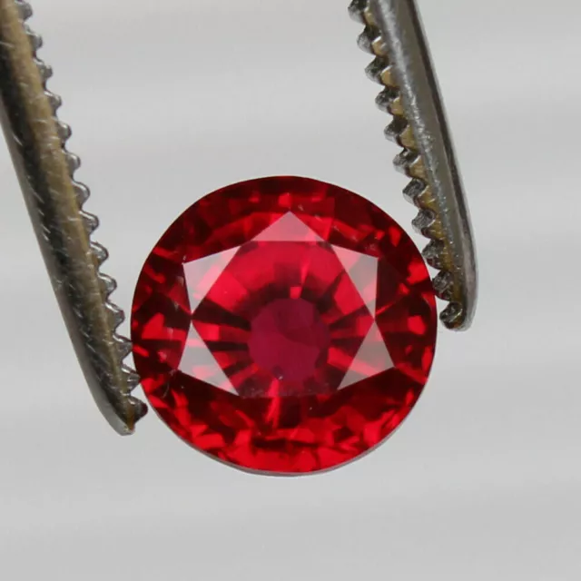 Natural Mozambique Blood Red Ruby  4.80 Ct RARE Round Shape AAA Loose Gemstones