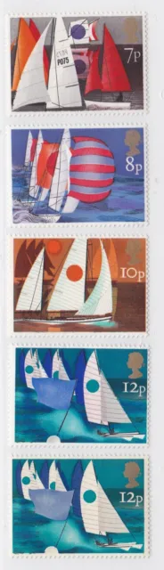 Great Britain - 1975 Sailing - Set of 5 Stamps MNH