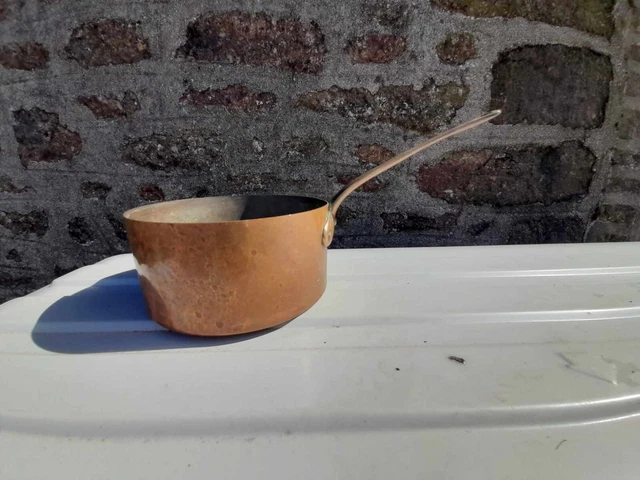 Ancienne Casserole En Cuivre Koessler Strasbourg - Diamètre 32cm, Gaz