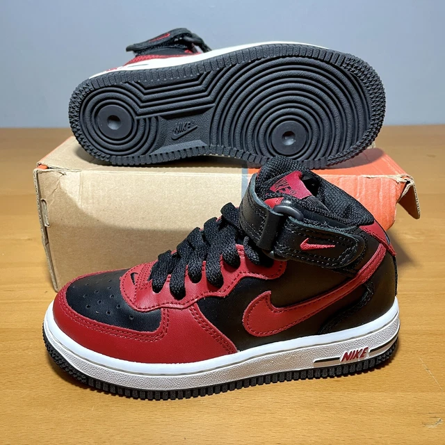 円高還元 Nike Air Force 1 Mid Split Black/Red 27.5cm DZ2554-001